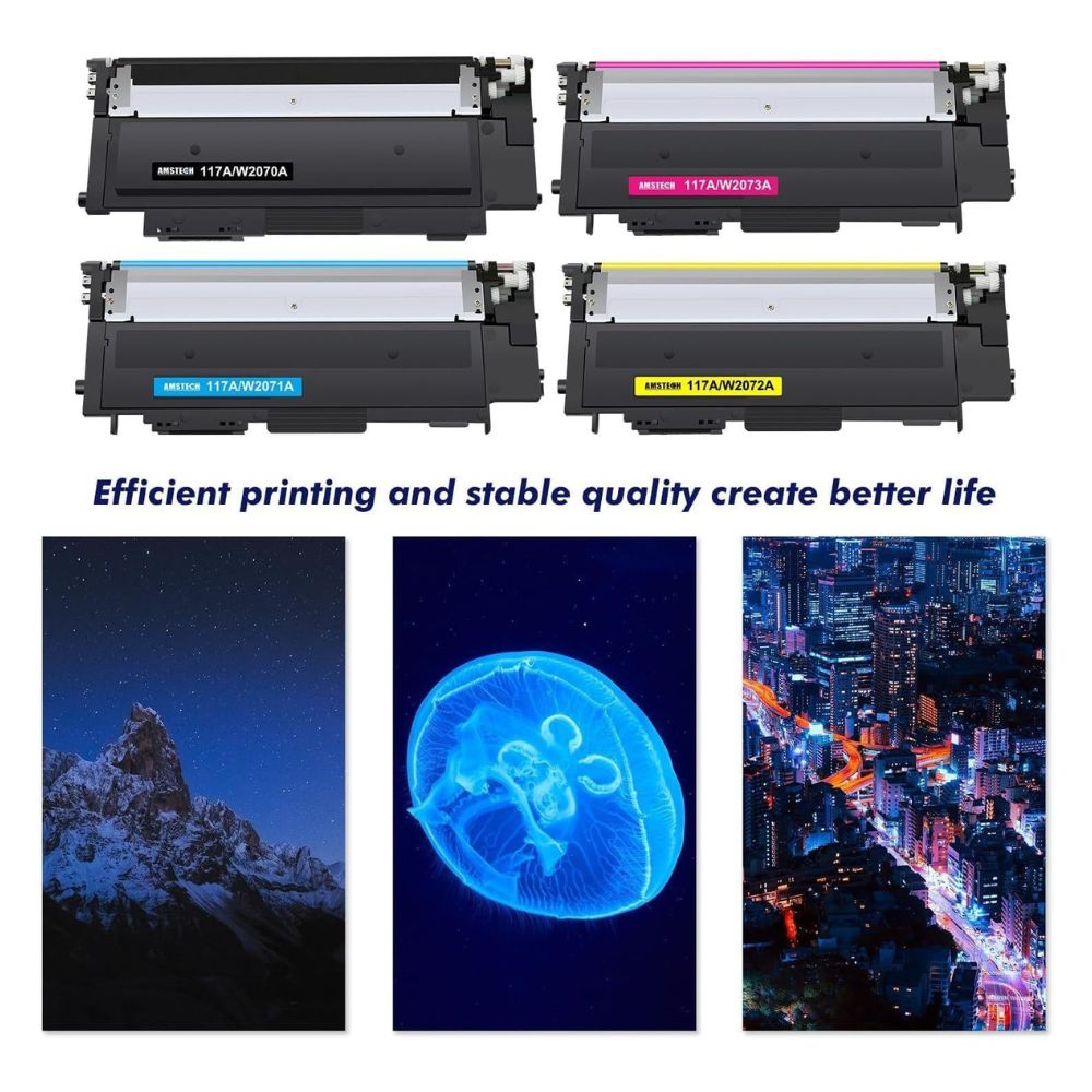 117A Compatible 4-color set Toner Cartridges for HP Colour Laser 150 MFP178 MFP179