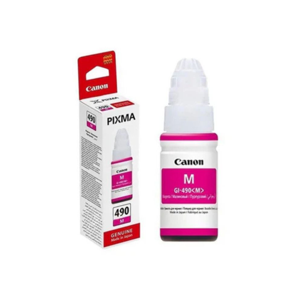 Canon GI-490 4-color set Ink for PIXMA G1400 / G2400 / G3400 / G4400 printers