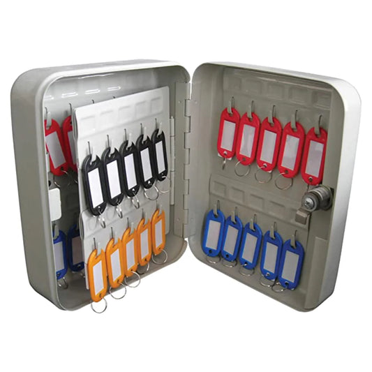 Key Holder Key CABINET Key Box METAL 40 KEYS 20X16X8 CM