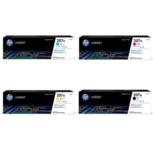 HP 207A Toner Cartridges set for for HP Colour LaserJet Pro M255, MFP M282 and MFP M283