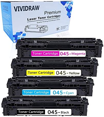 045 4-Color set Toner Cartridge for LBP611Cn 613Cdw MF635Cx MF633Cdw MF631Cn