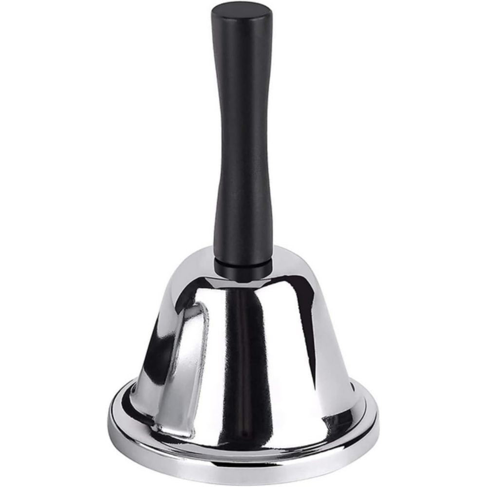 Hand Bell, Stainless Steel Loud Calling Hand Bell