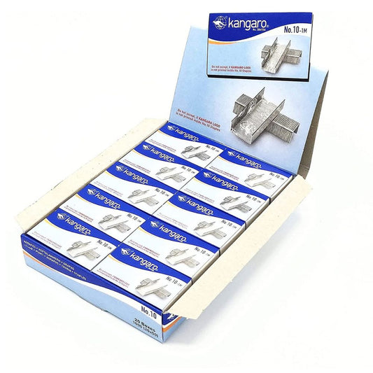 Stapler Pin Kangaro 10 No (Pack Of 20)