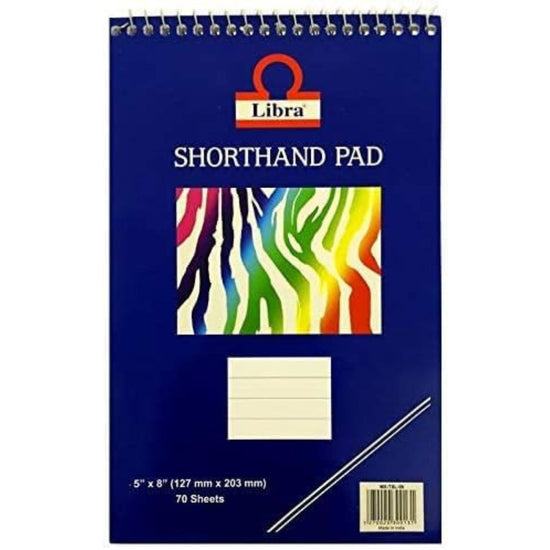 Spiral Ruled Line Pads 5x8 - 70 Sheets, Pack of 5 | Marina Stationers