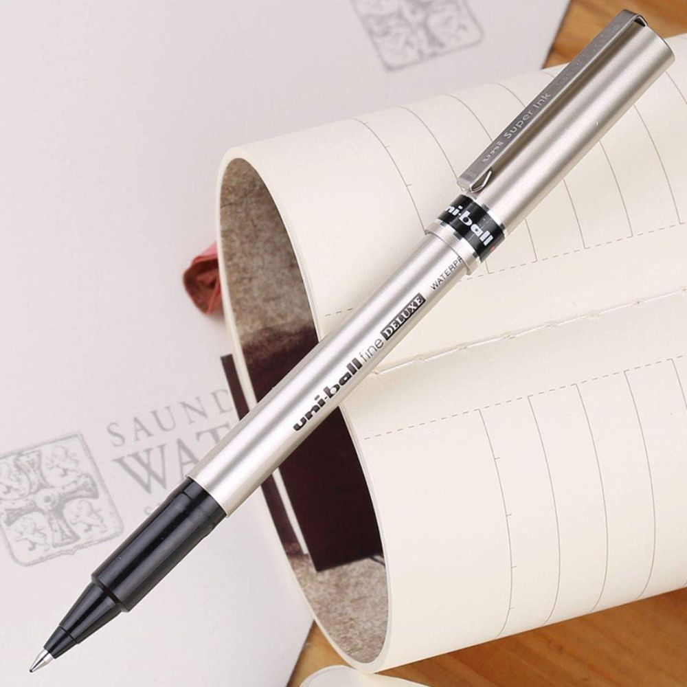 Uni-Ball Fine Deluxe Tip 0.7mm Rollerball Pens