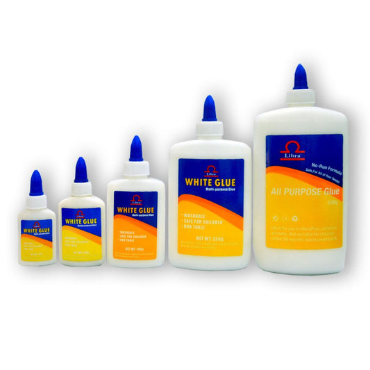 Libra White Craft Glue 30, 60, 100, 250, 500, 1000 Gram