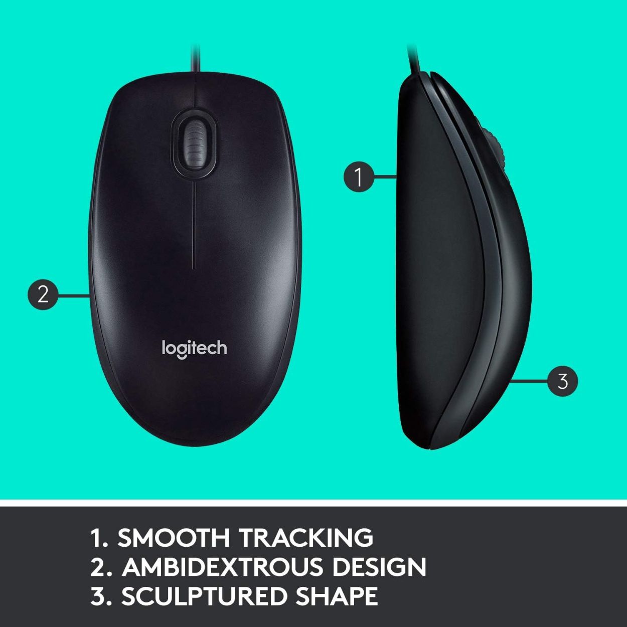 Logitech MK120 Wired Keyboard and Mouse Combo