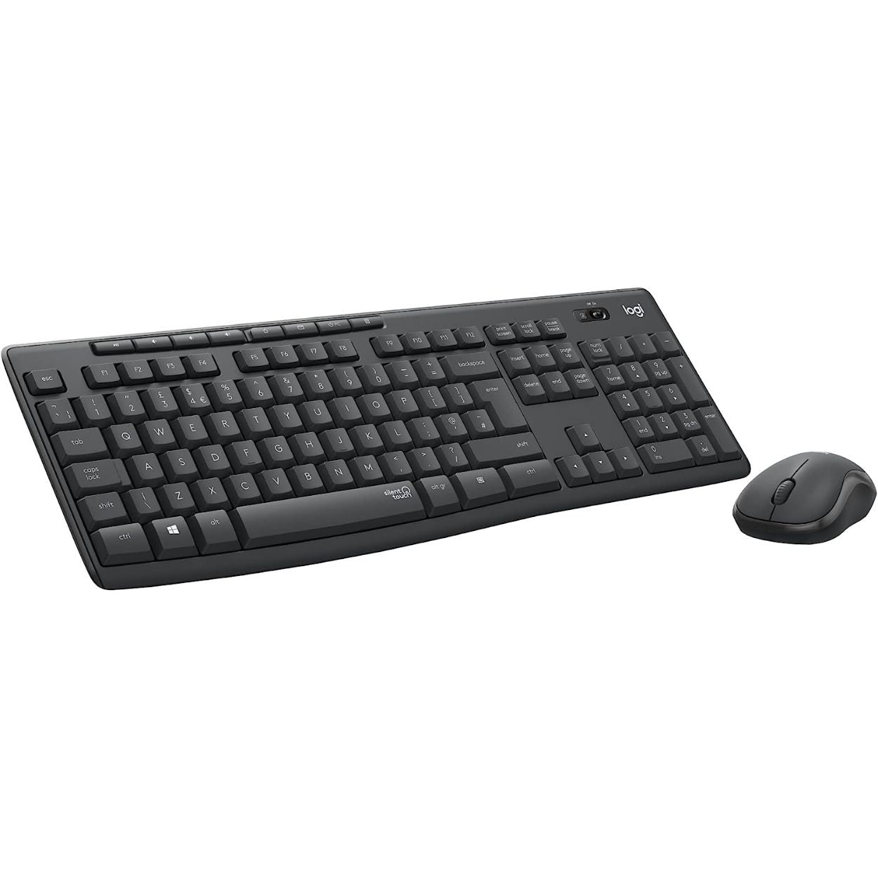 Logitech MK295 Silent Wireless Mouse & Keyboard Combo with SilentTouch Technology