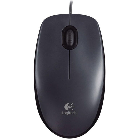Logitech M100 Wired Optical USB Mouse Black– Marina Stationers