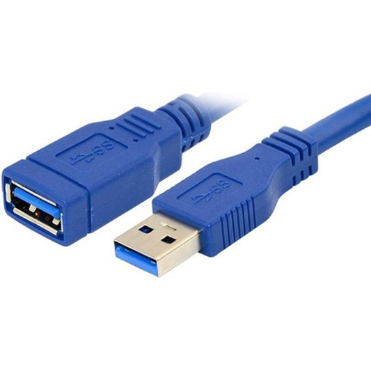 USB A 3.0 Male to USB-A 3.0 Female, Supports Speeds Up to 5 Gbps 3 Meter