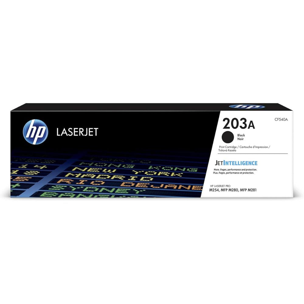 HP 203A Original Cartridge Black Cyan Magenta Yellow