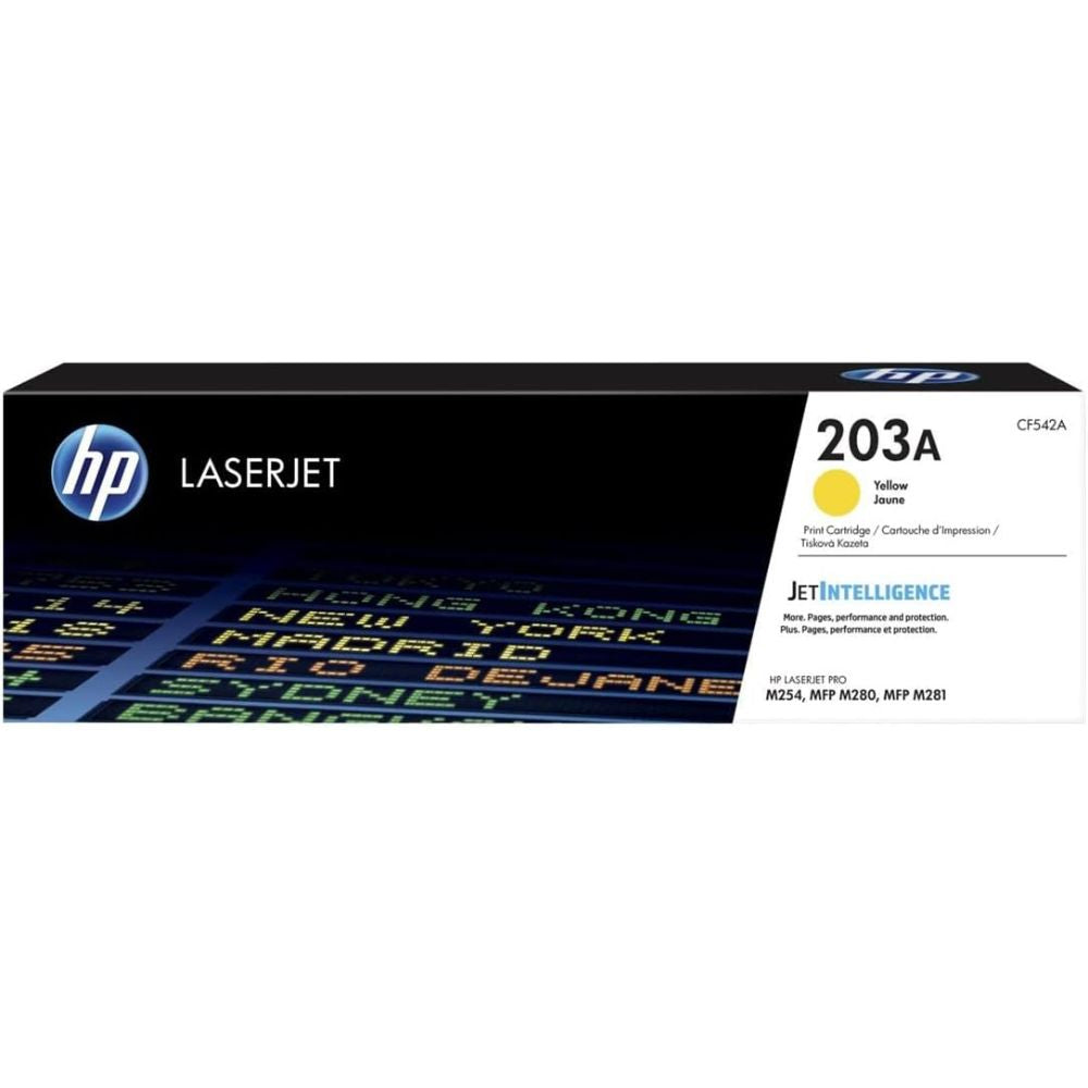 HP 203A Original Cartridge Black Cyan Magenta Yellow