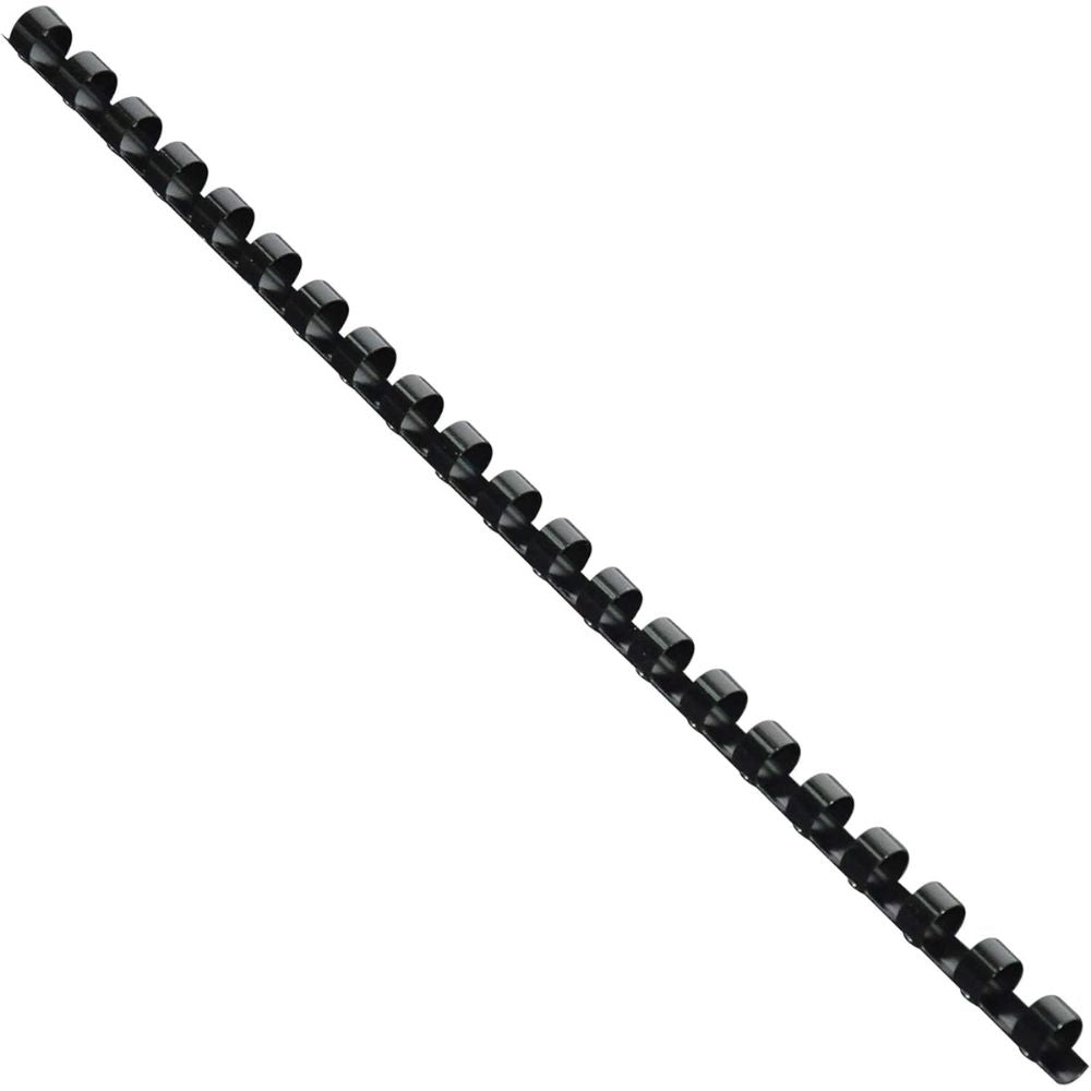 Binding Rings (Plastic) - 10 mm, Box of 100 pieces (Black Color)