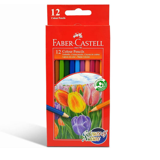 Faber Castell Colour Cardboard Pack 12 Colours