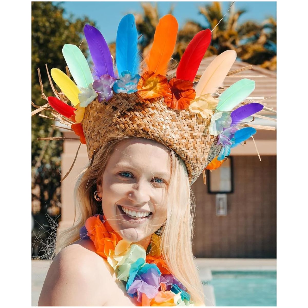 Colorful Feathers, (Pack Of 12 Pcs) Assorted Colors Craft Feathers, Colorful Feathers, 4-6 Inches