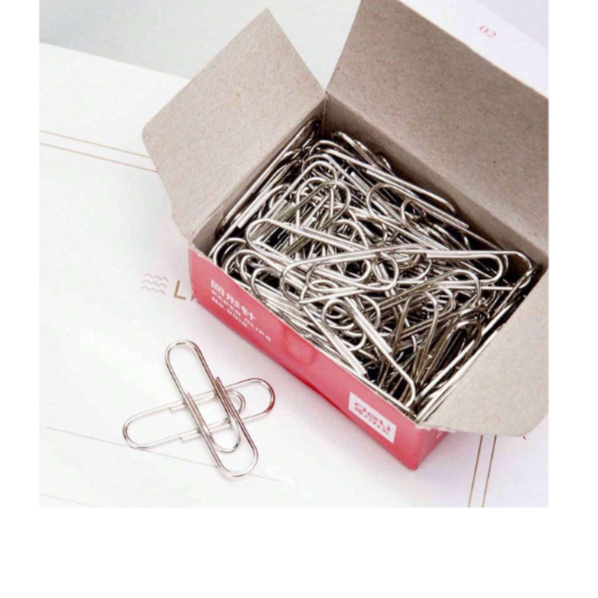 Untitled Clips Paper Clips Gem Clips 30mm 50mm (100 Pcs)– Marina Stationers