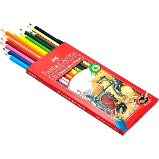 Faber Castell Classic Colour Pencils 12 / 24 / 36 / 48 Colour In A Cardboard Box