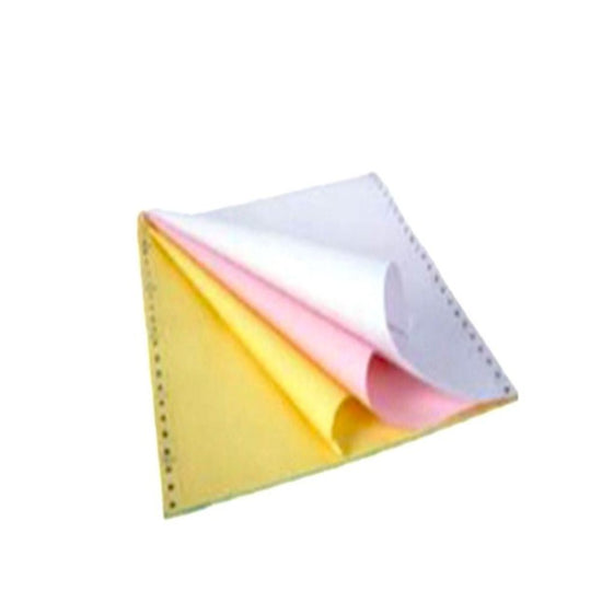 Sinarline A4 3-Ply Plain 500 Sheets Computer Paper Box, White/Pink/Yel ...