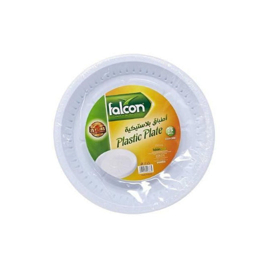 Plastic Plates 22cm 25pcs/pack