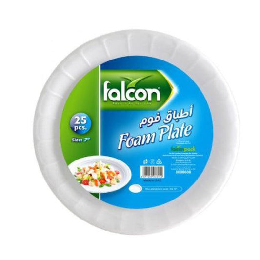 Foam Plates 7" 25pcs/pack