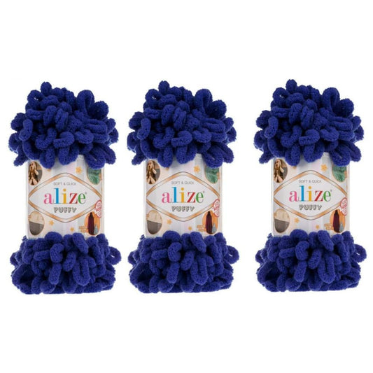 5 Pcs Alize Puffy Yarn Lot of 5skn 500gram 30yds 100% Micropolyester Soft Yarn Hand Knitting Yarn Super Chunky Bulky Woven Worested Yarn