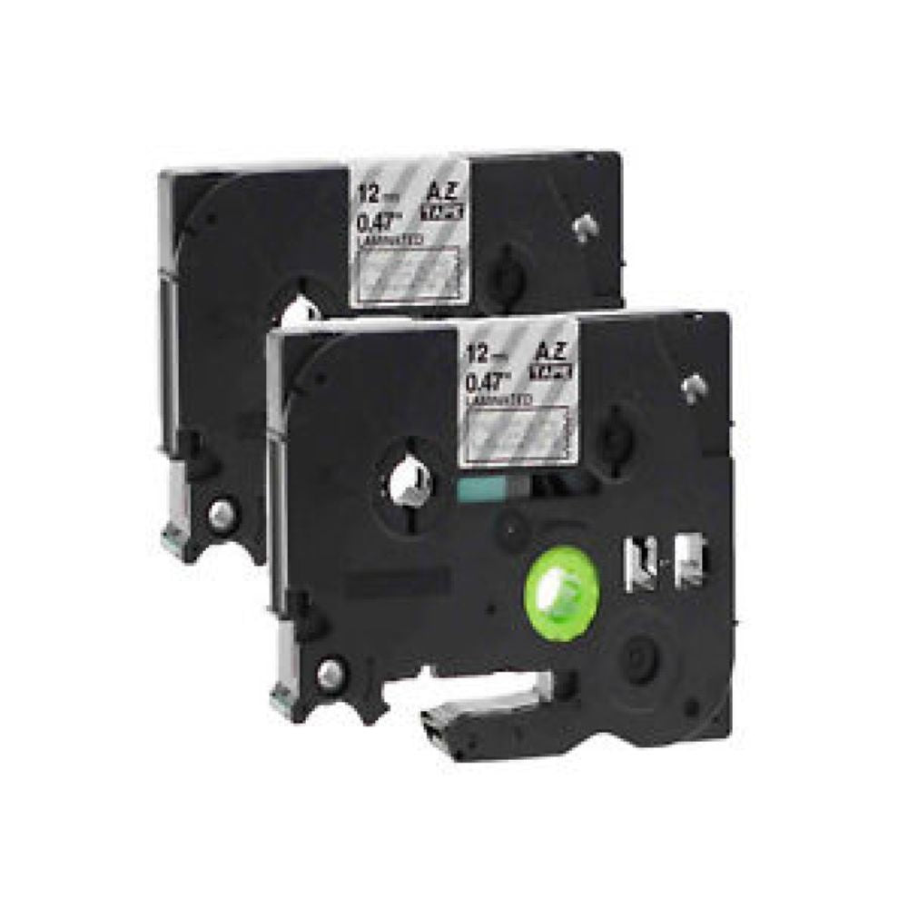 Brother TZ-135 12mm White on Clear Labelling Tape