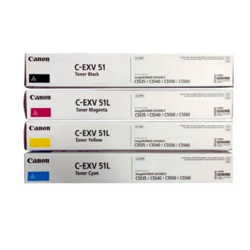 Canon 4-Color Toner cartridge set for Canon Image Runner C5535 C5540 C5550 C5560 Regular priceDhs. 2,250.00 Sale priceDhs. 2,175.00Sale