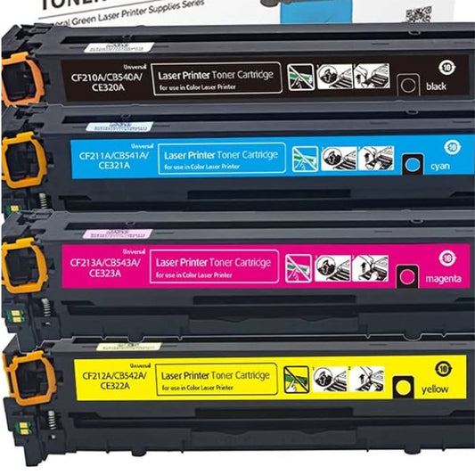 131A 4-Color Set Toner Cartridges for HP Colour LaserJet Pro 200 Color M251 , M276 Series