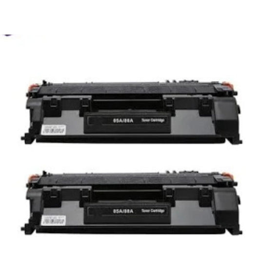2PCS 05A Toner Cartridge CE505A for HP LaserJet P2030 P2035 P2050 and P2055 Printers