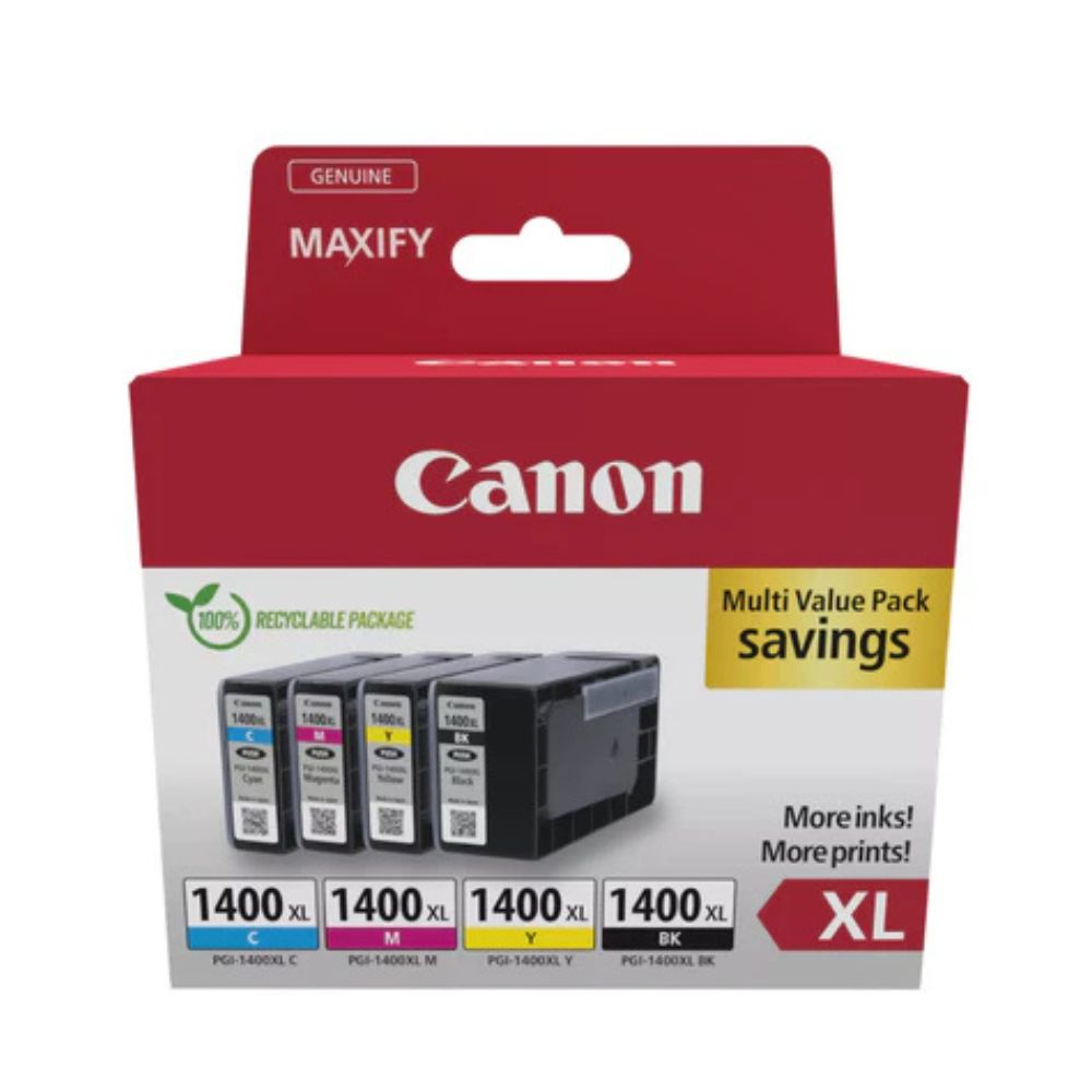 Canon 1400XL Combopack for Maxify MB 2140 MB 2340 MB 2740 MB 2040