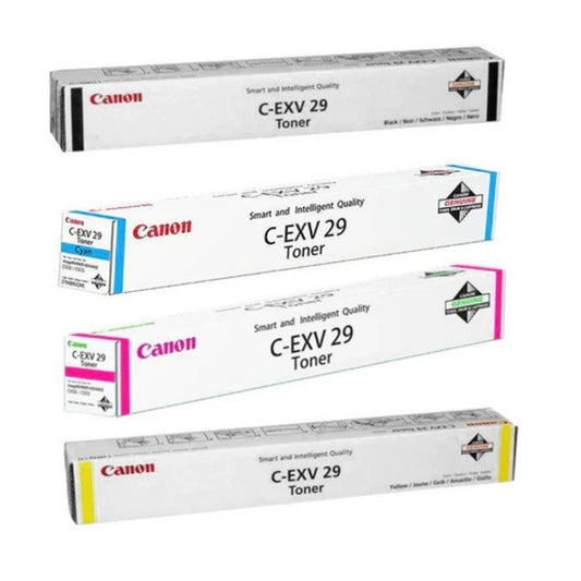 Canon CEXV49 4-Color set Toner Cartridge for Image Runner - IR ADV C3320 C3325 C3330 C3520 C3525 C3530