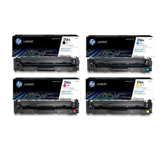 HP 216A 4-Color Toner Cartridge for HP Color LaserJet Pro MFP M182 & M183