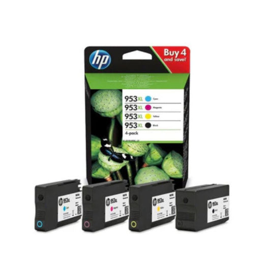 HP 953XL 4-Color Combo Pack for HP Officejet pro 7740 Wide Format All-in-One Printer