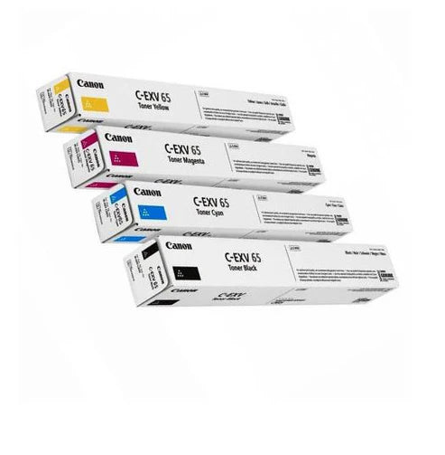 Canon CEXV-65 4-Color Toner Cartridge Set for Canon IR C3326i
